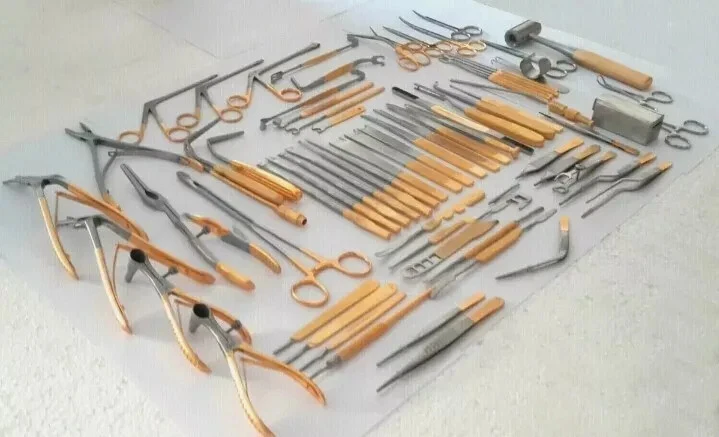 Conjunto de 82 instrumentos de rinoplastia Major para nariz e instrumentos de cirurgia plástica - Imagem 2 de 3