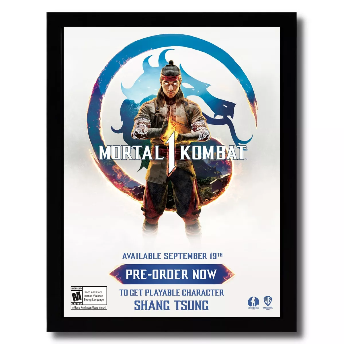 Mortal Kombat XL X PS4 PS3 XBOX ONE 360 Premium POSTER MADE IN USA