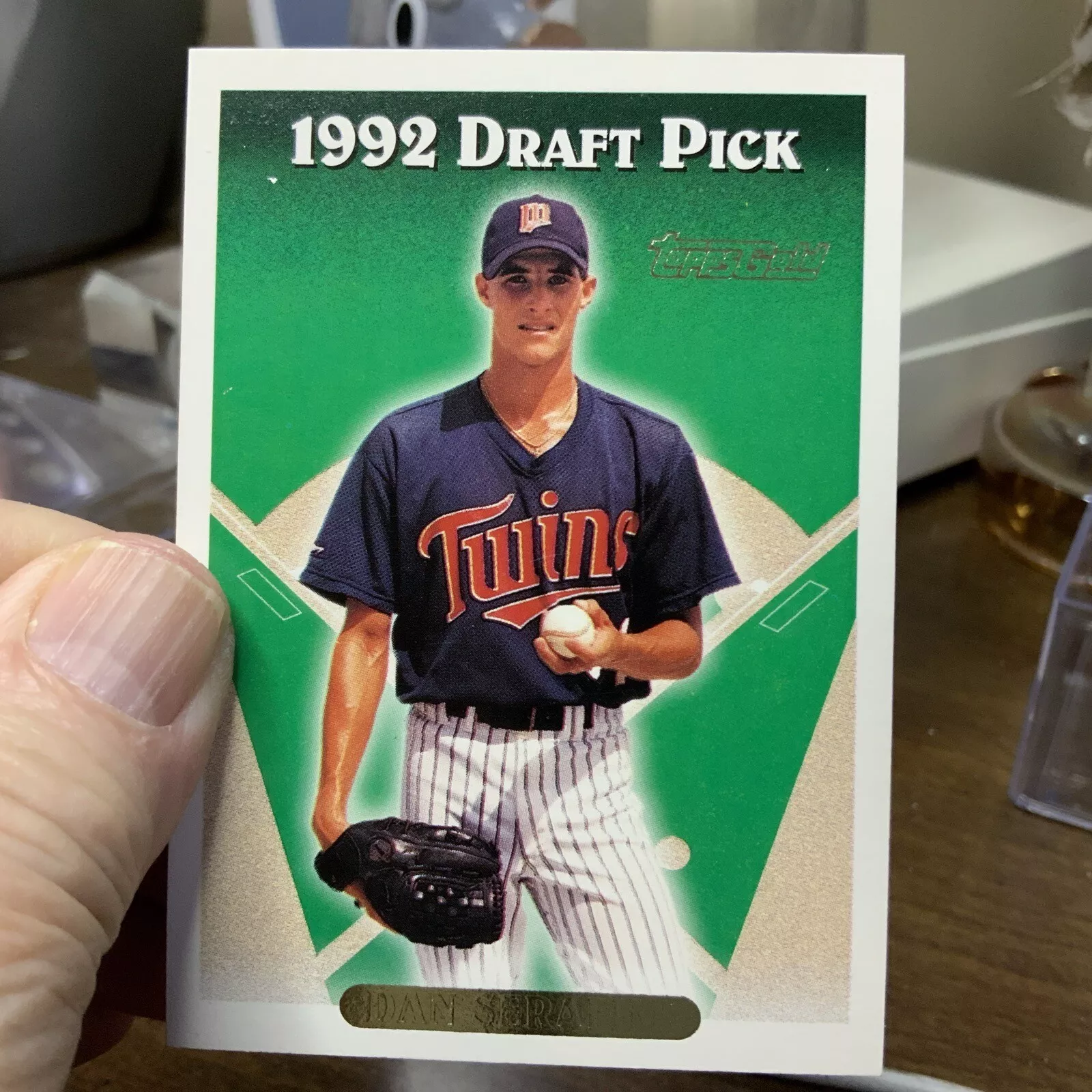 Dan Serafini trading card
