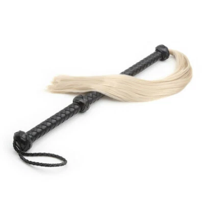 PU Leather Whip Tassel Flogger Spanking Whip Spanking Flogger