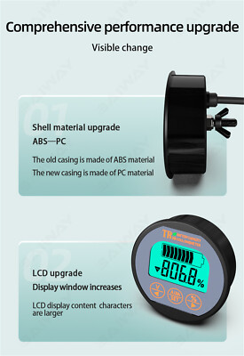 Aili Battery Monitor – DC 80V 350A Capacity Tester With SOC, Voltage & Amp Display 5 thumbnail image