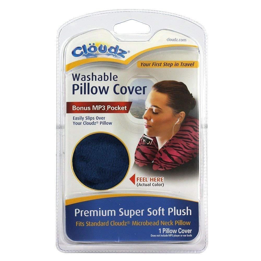 Cloudz Washable Travel Neck Pillow Cover Blue eBay