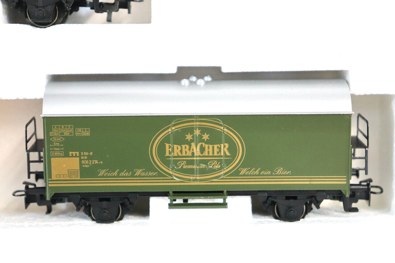 Märklin Special Model Clausthaler Erbacher Schofferhofer Zestaw wagonów piwowych NZ-pokaż oryginalną nazwę Specjalna cena wyprodukowana w Japonii
