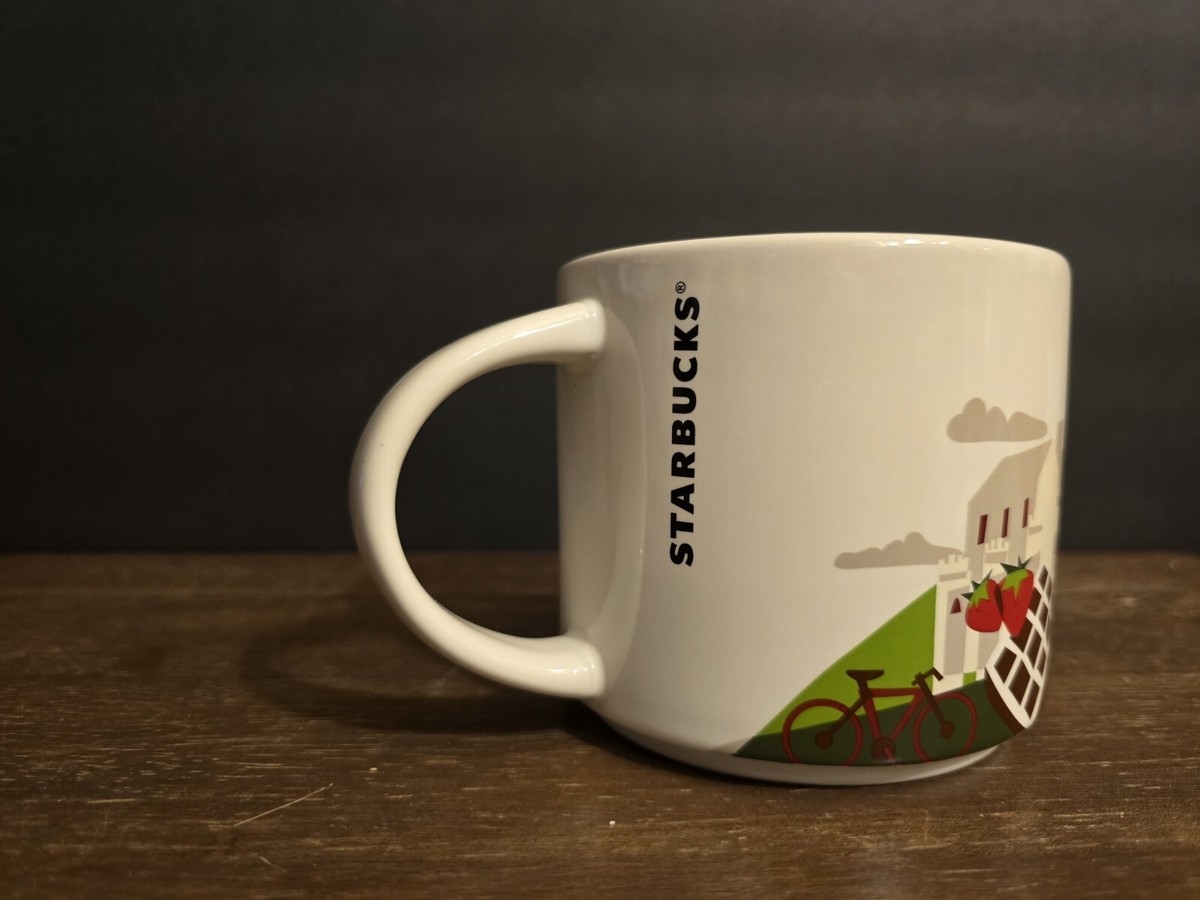 Starbucks Valencia (Spanje) koffiemok YAH 'You Are Here', 14 oz