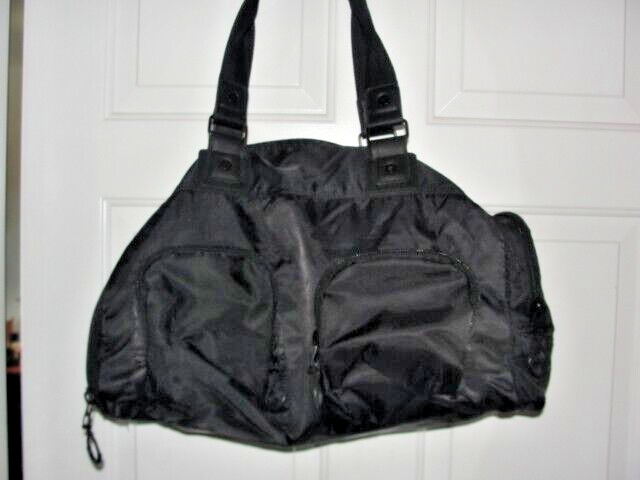 Kyodan Duffle Bag Medium Shoulder Handbag Black travel Gym Yoga 18