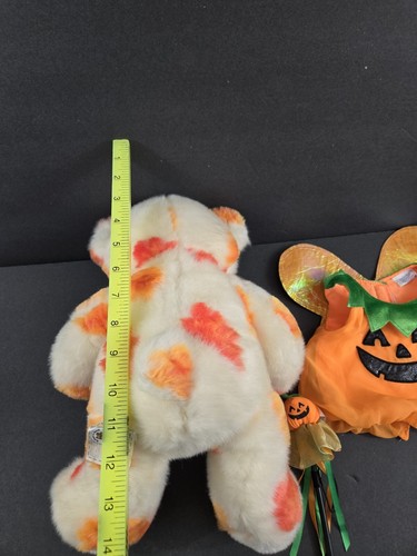 Build-A-Bear Autumn Season of Hugs Leaf Bear w Halloween JOL Fairy Costume Wand - Picture 8 of 8