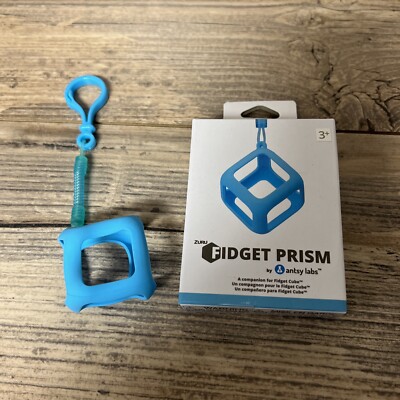 Antsy Labs Midnight Fidget Prism with Key Chain (Color Blue) NEW