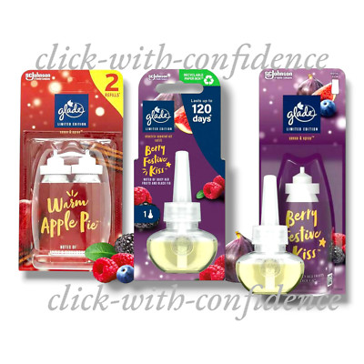 Glade Warm Apple Pie & Berry Festive Kiss 2 Reffils
