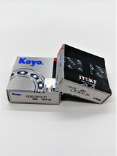 KOYO 2 x 608-2RS CM - C3 2 RUBBER SHIELDED BALL BEARING 22mm x 8mm x 7mm NEW