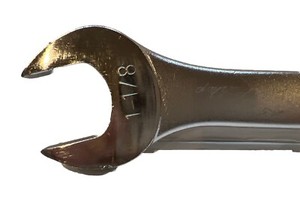 Klein Tools 1-1/8-Inch Combination Wrench Vintage USA Tools 68424