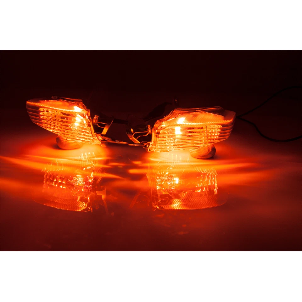 Clear NoCut For Kawasaki Ninja Euro Light ZX 10R ZG 14 Rear Turn Signal Marker - Image 3 of 4