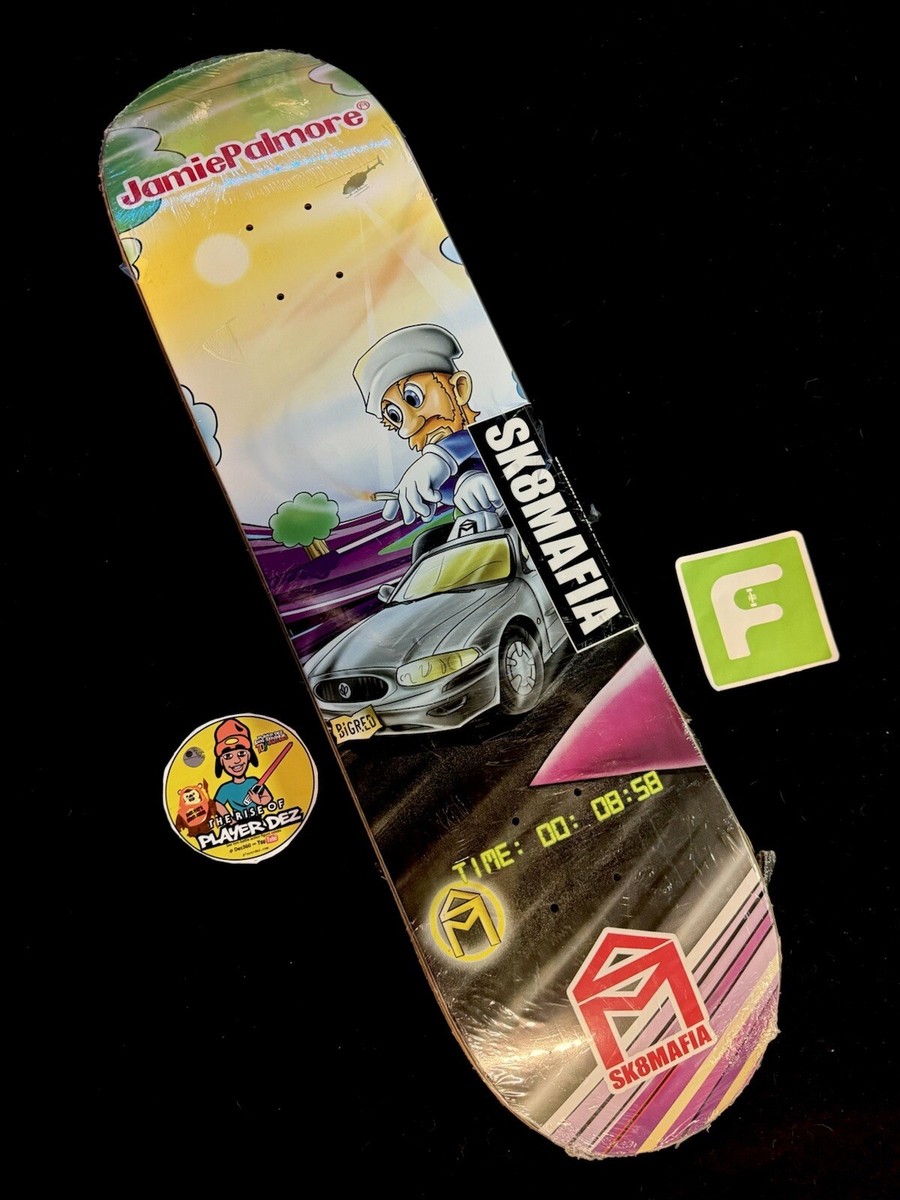 SUPER RARE Jamie Palmore SK8MAFIA Skateboard Deck Mario Kart Pro