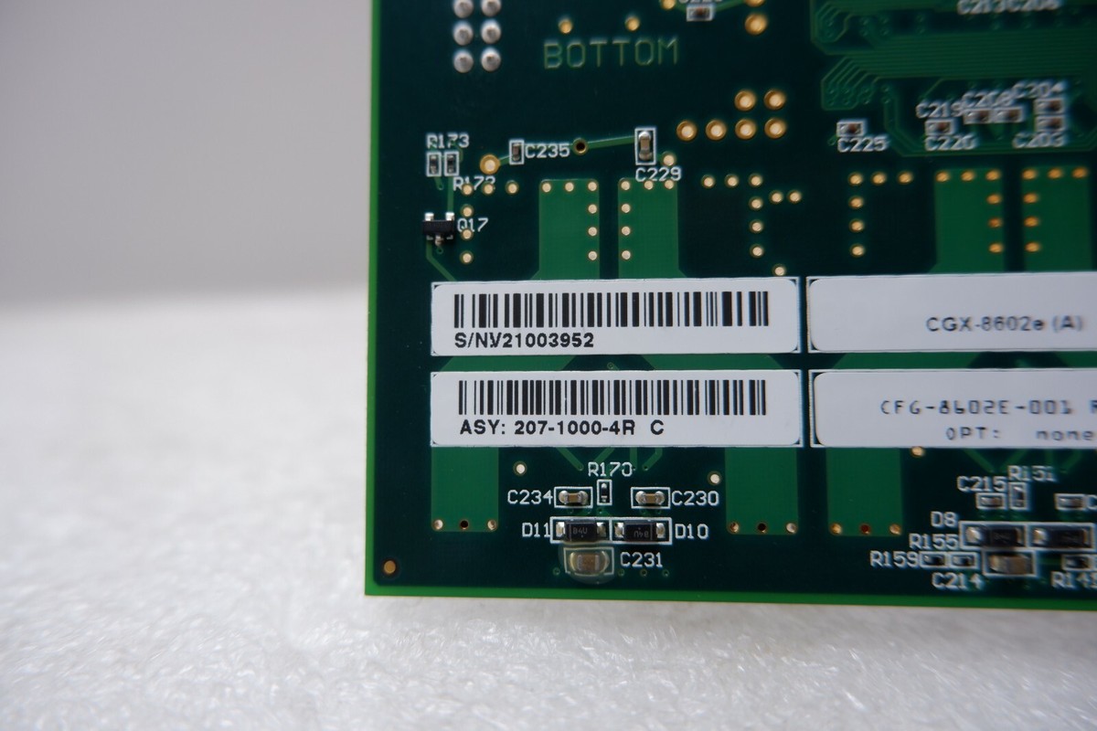 Cognex CGX-8602e (A) CFG-8602E-001 Rev D Video Capture Card Cognex CGX-8602e (A) CFG-8602E-001 Rev D Video Capture Card