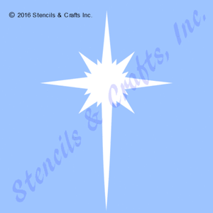 2 bethlehem star mini stencil celestial paint stencils template art