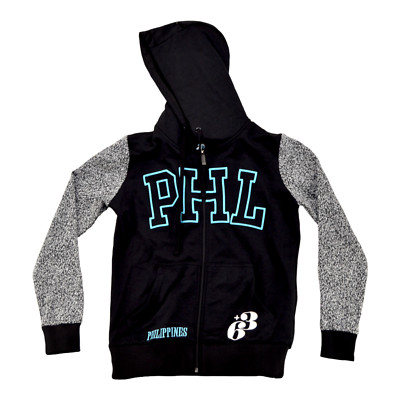 My Philippines Women's Hoodie Size Medium Black Young Boys/Girls