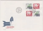 Sweden FDC 1986, Peace and freedom, Mint