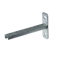 1x / 25x Schienenkonsole 27/18, 20/30/50cm Wandausleger Metallschiene