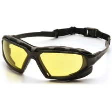 Highlander+ Foam Lined AMBER Shooting Range Eyewear Protective Safety Glasses