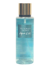 VICTORIA  S SECRET AQUA KISS FRAGRANCE BODY MIST SPRAY SPLASH 8.4 oz