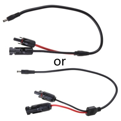 DC5521 Solar Panel Connector Inverter Connector Supply 5.5x2.1mm Plug Adapters