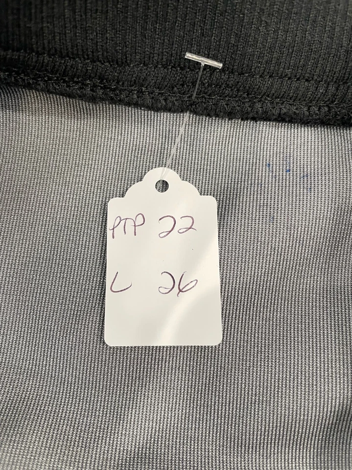 Uniform Experiment Mens Black Bomber Zip Flight Jacket Sz 3 - Image 3 of 4