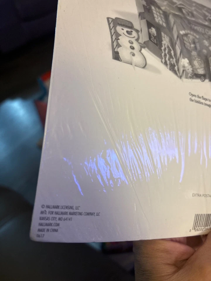 Vtg Hallmark Count Down To Christmas Advent Calendar “Gingerbread House” + extra - Image 3 of 4