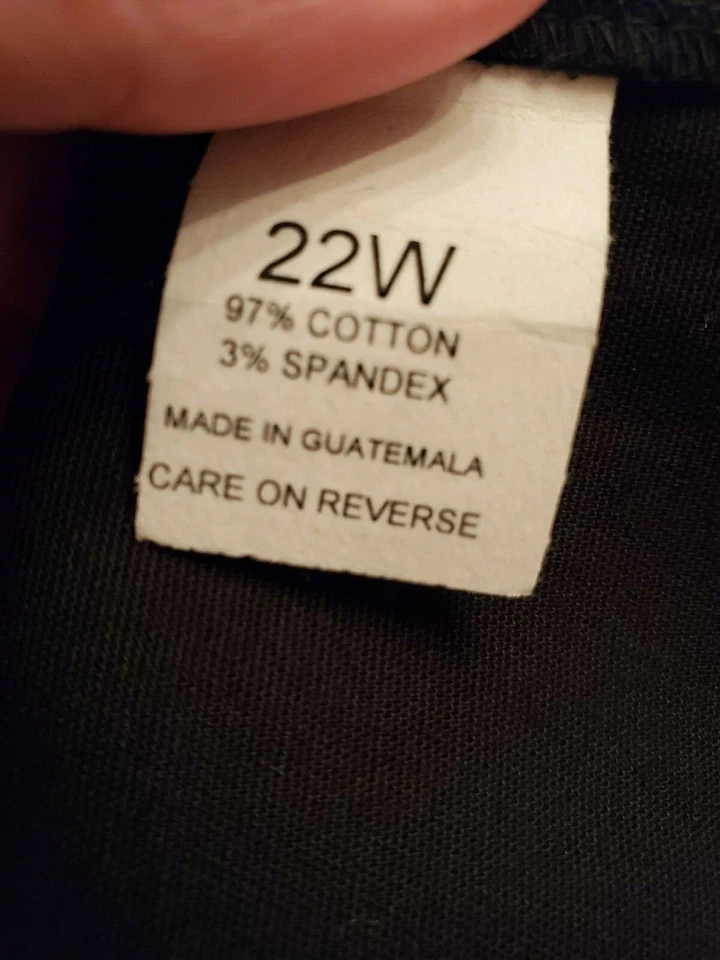 Abrigo Chaqueta Briggs New York Mujer Talla 22W Negro NUEVO Foto 3 de 4