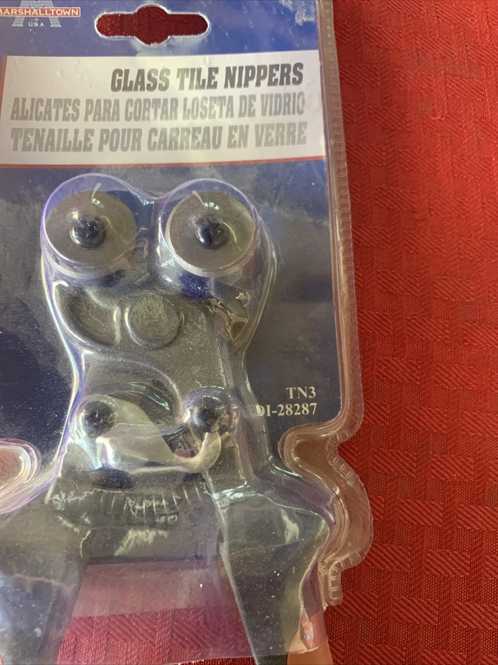 Pinzas para azulejos de vidrio Marshalltown MTN3 8" - NUEVAS - SE ENVÍAN GRATIS Foto 4 de 4