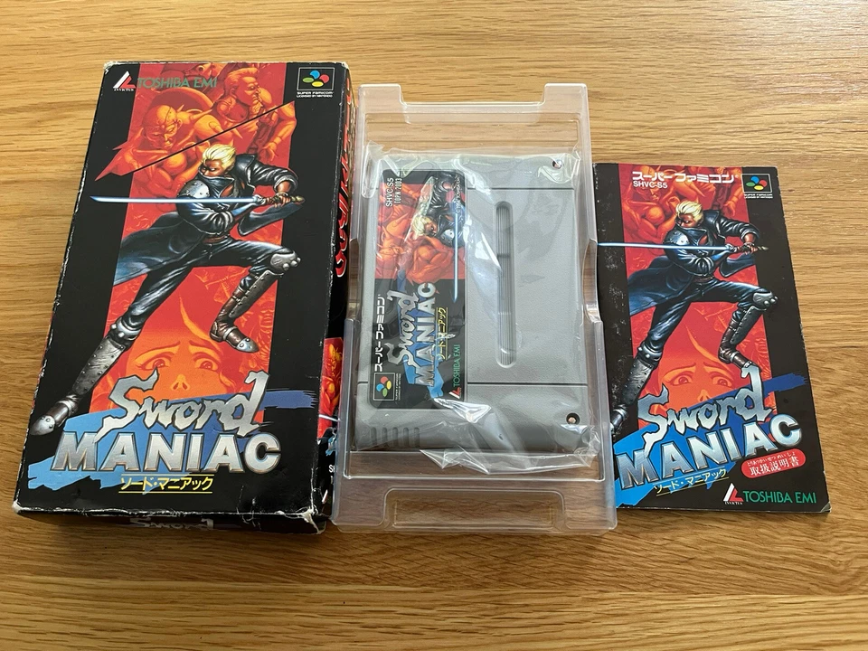 Sword Maniac JPN Super Nintendo Famicom SNES SFC X-Kaliber 2097 Great Game! - Image 2 of 4