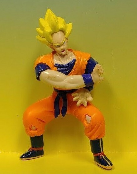 Vintage 90'S Dragon Ball Z Goku Action Figure DBZ Bandai Vintage 90'S Dragon Ball Z Goku Action Figure DBZ Bandai