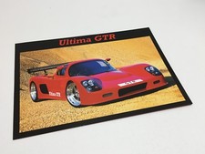 2001 Ultima GTR Information Sheet Brochure