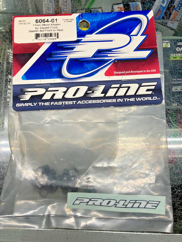 6064-01 Pro-Line Racing 17mm Rear Wheel Adapters for use on Slash - Picture 4 of 11