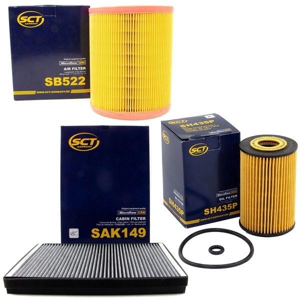 Inspektionspaket Filterset SCT FüR Mercedes A-Klasse 140 160 W168 Vaneo 1.6 1.9-image