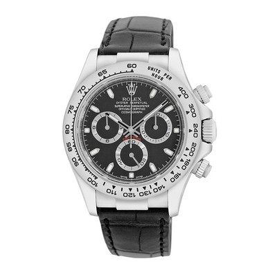ROLEX 18K White Gold 40mm Daytona Cosmograph 116519 Warranty Box