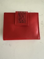 Rolfs Vintage Red Wallet Leather With Coin Purse