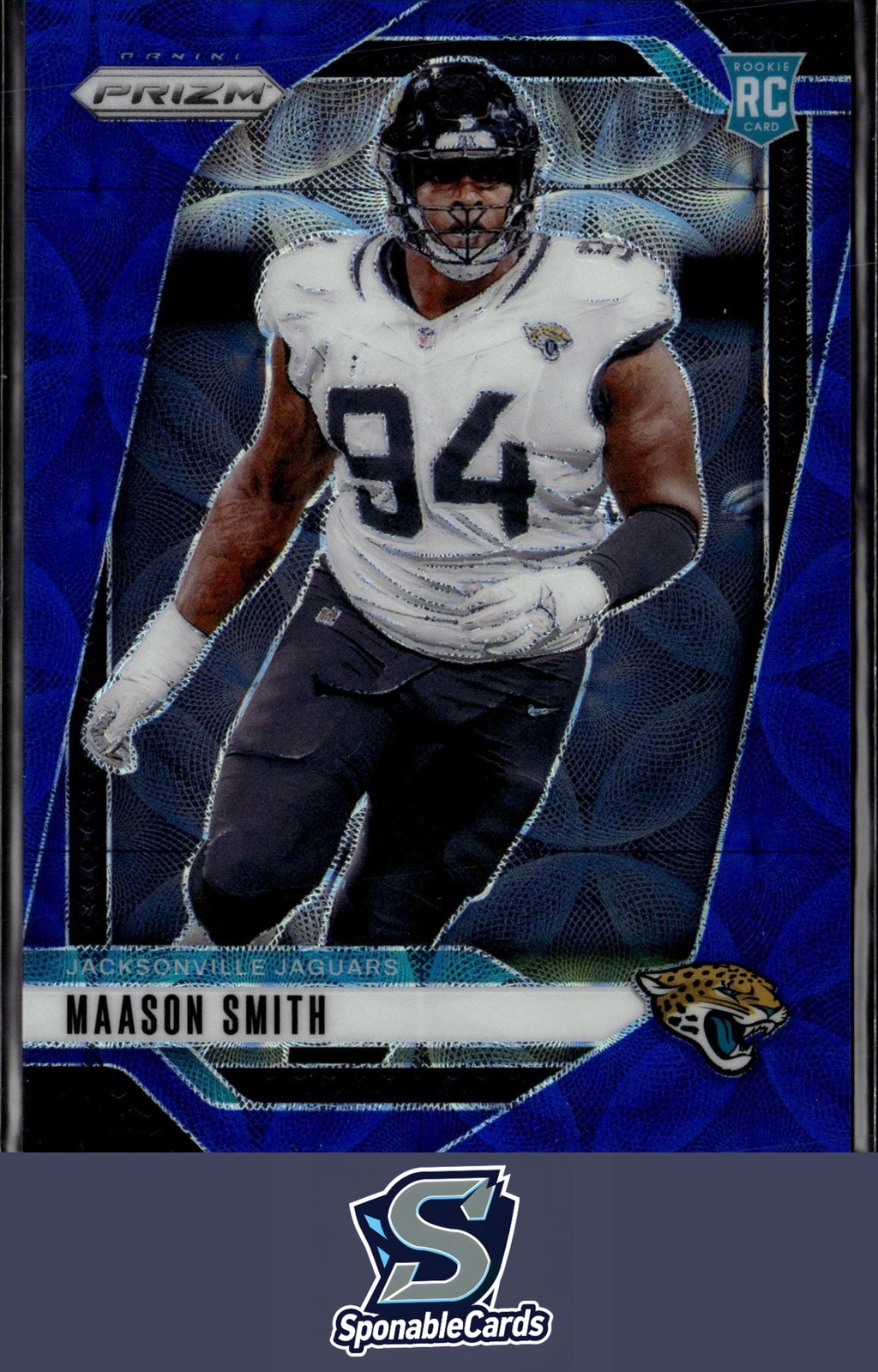 Maason Smith Panini Prizm #368 Blue Choice