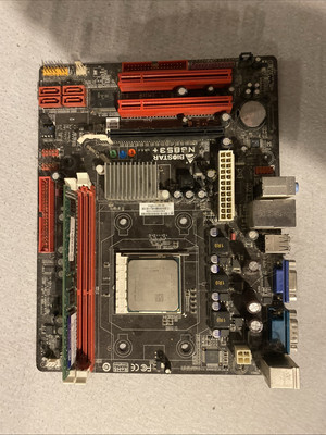 2009er Mainbord Mit Nem AMD Sempron SDX140hbk 13 GQ Naeic AE 1044DPMW 
