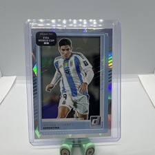 2025-26 Donruss FIFA World Cup Cubic Parallel #157 Julian Alvarez - Argentina