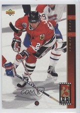 1993-94 Upper Deck Hat Tricks Steve Larmer #HT14 0a1