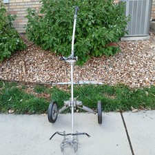 Vintage Bag Boy Play Day Push Pull Adjustable Folding Golf Cart 2 Wheels