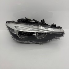 BMW 3 SERIES RIGHT DRIVER SIDE LED HEADLIGHT 2016 2019 F30 F31 LCI SHADOW 320
