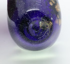 Jean Claude Novaro Cobalt Blue Metallic Art Glass Perfume Bottle — photo 7