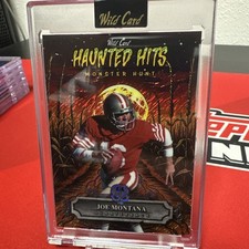 2025 Haunted Hits Joe Montana /4 Orange Corn Field 49ers