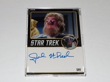 RITTENHOUSE 2015 "STAR TREK" AUTOGRAPH CARD - JOHN WHEELER AS AMBASSADOR GAV