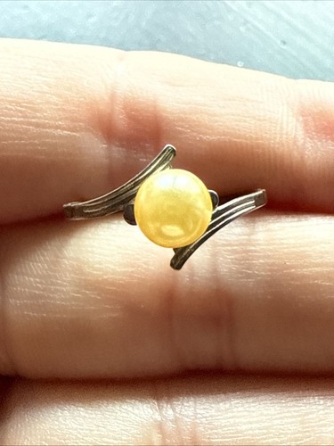 Bague Ancienne En Argent Massif 925 - Jonc Alliance, Taille 56, Occasion