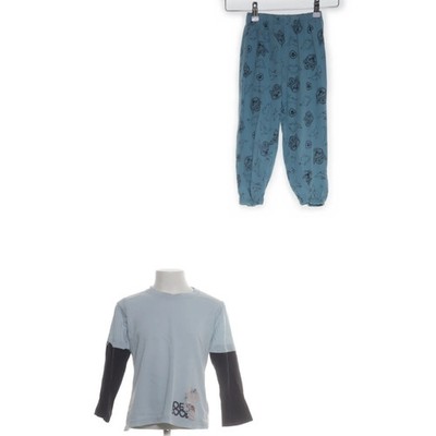 Snoopy, Pyjama, Größe: 116, Baumwolle, Blau #xPz