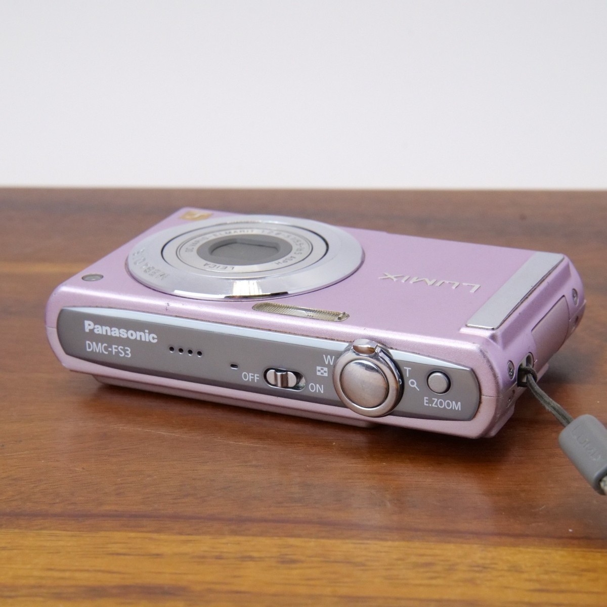 Panasonic LUMIX DMC-FS3 8.1MP Digital Camera - Green for sale