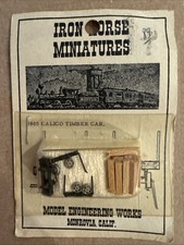 Iron Horse Miniatures #805 Calico Timber Car Kit HO Scale NIB