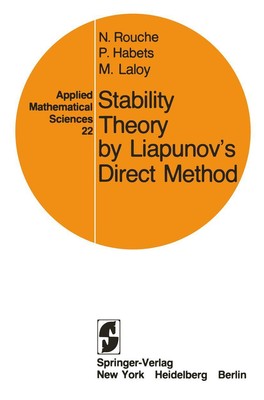 Nicolas Rouche (u. a.) | Stability Theory by Liapunov's Direct Method | Buch
