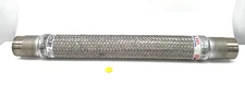 FLEX HOSES STAINLESS STEEL BRAIDED HOSE 2" END HOSE DIA. 24" LENGTH